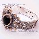 Pulsera de azabache y plata