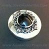 Cajita de plata y azabache