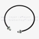 Pulsera celta de azabache y plata