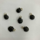 Concha de azabache y oro