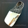 Calzador de azabache y plata